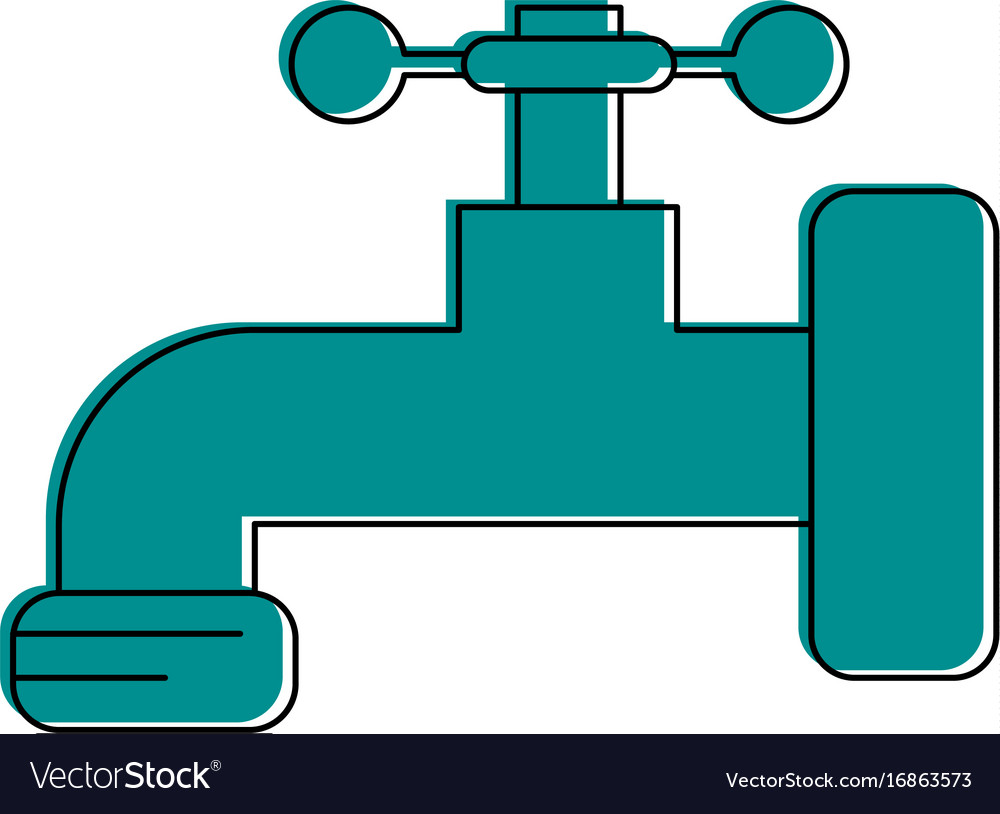 Wasserhahn-Ikonenbild