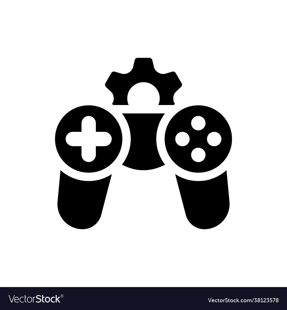 Game stick logo Royalty Free Vector Image - VectorStock