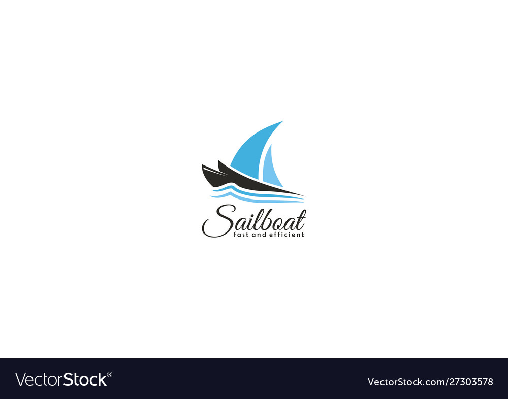 Sailing boat Royalty Free Vector Image - VectorStock