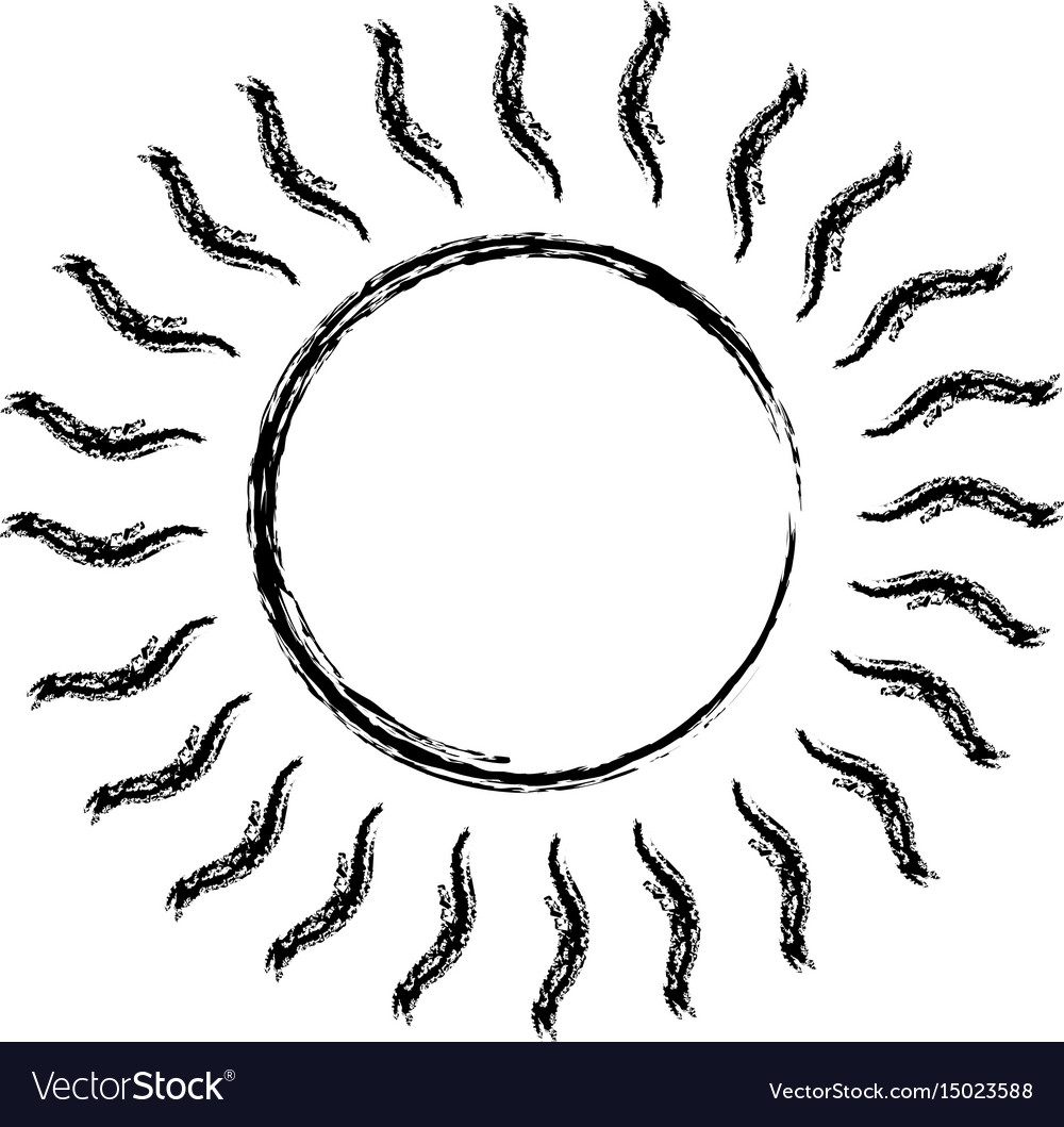Cartoon sun weather day climate icon Royalty Free Vector Cartoon sun weather day climate icon Royalty Free Vector