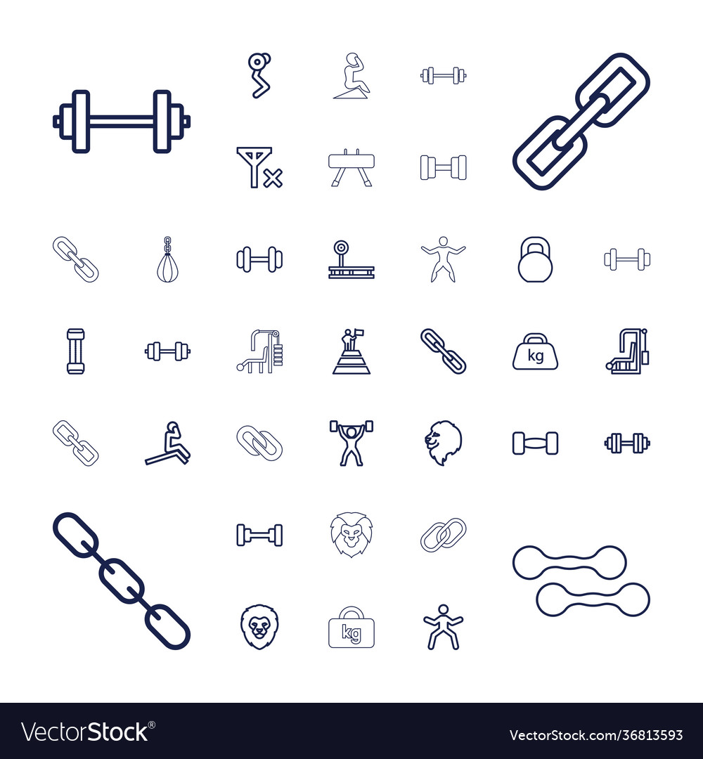 37 strength icons