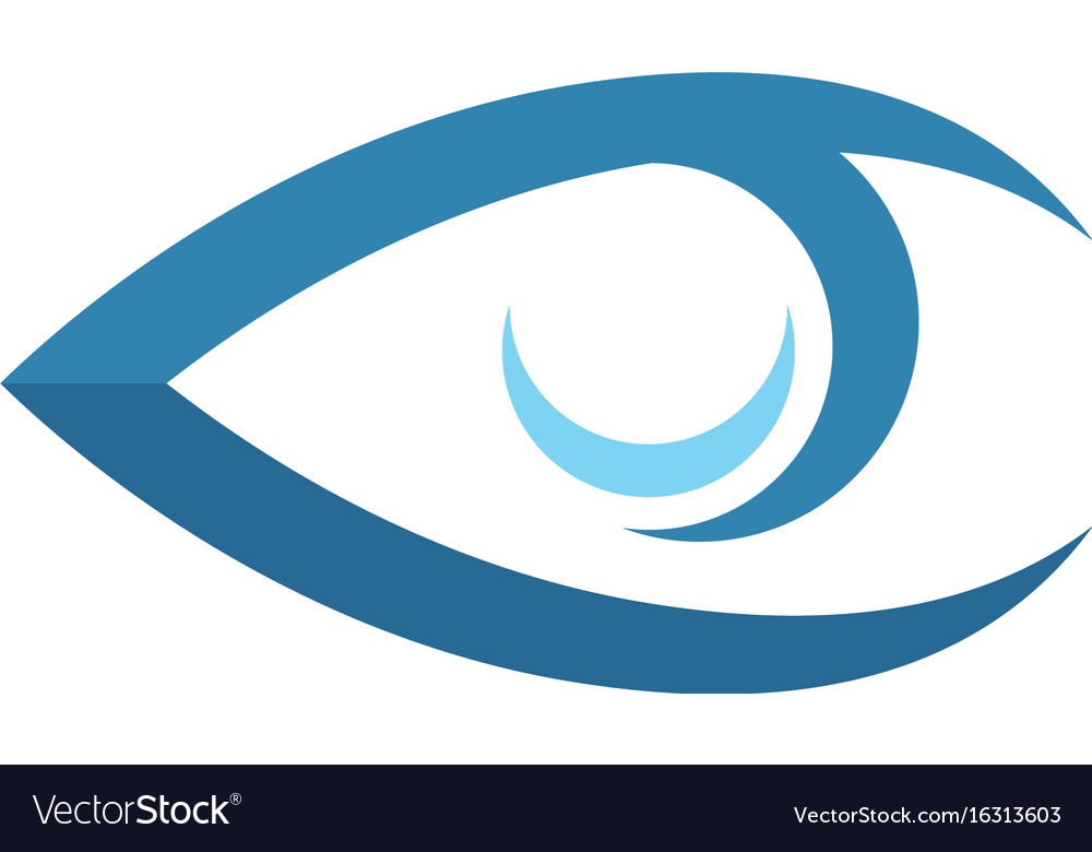 Branding identity corporate eye care logo design Vector Image