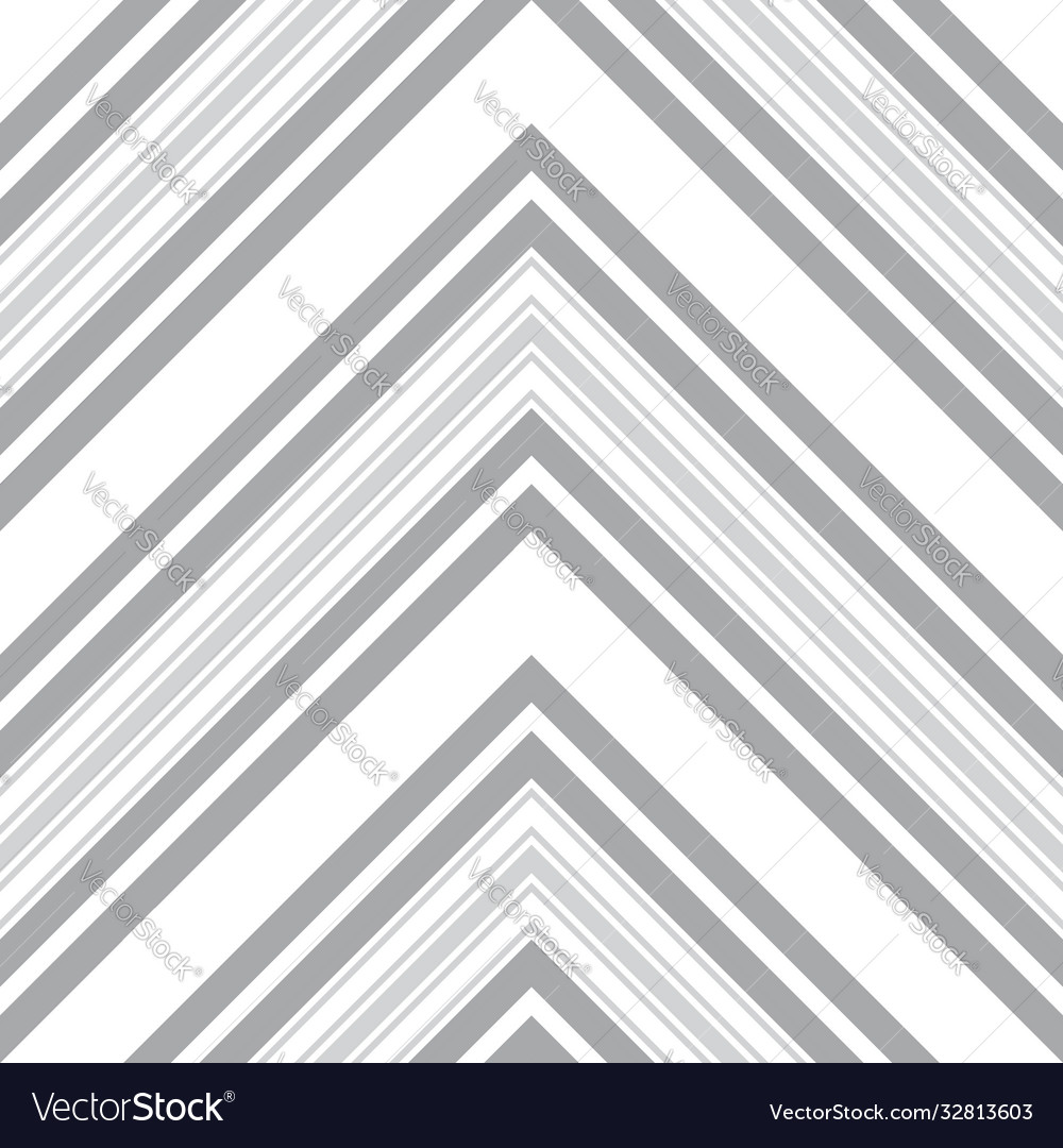 White chevron diagonal stripes seamless pattern Vector Image