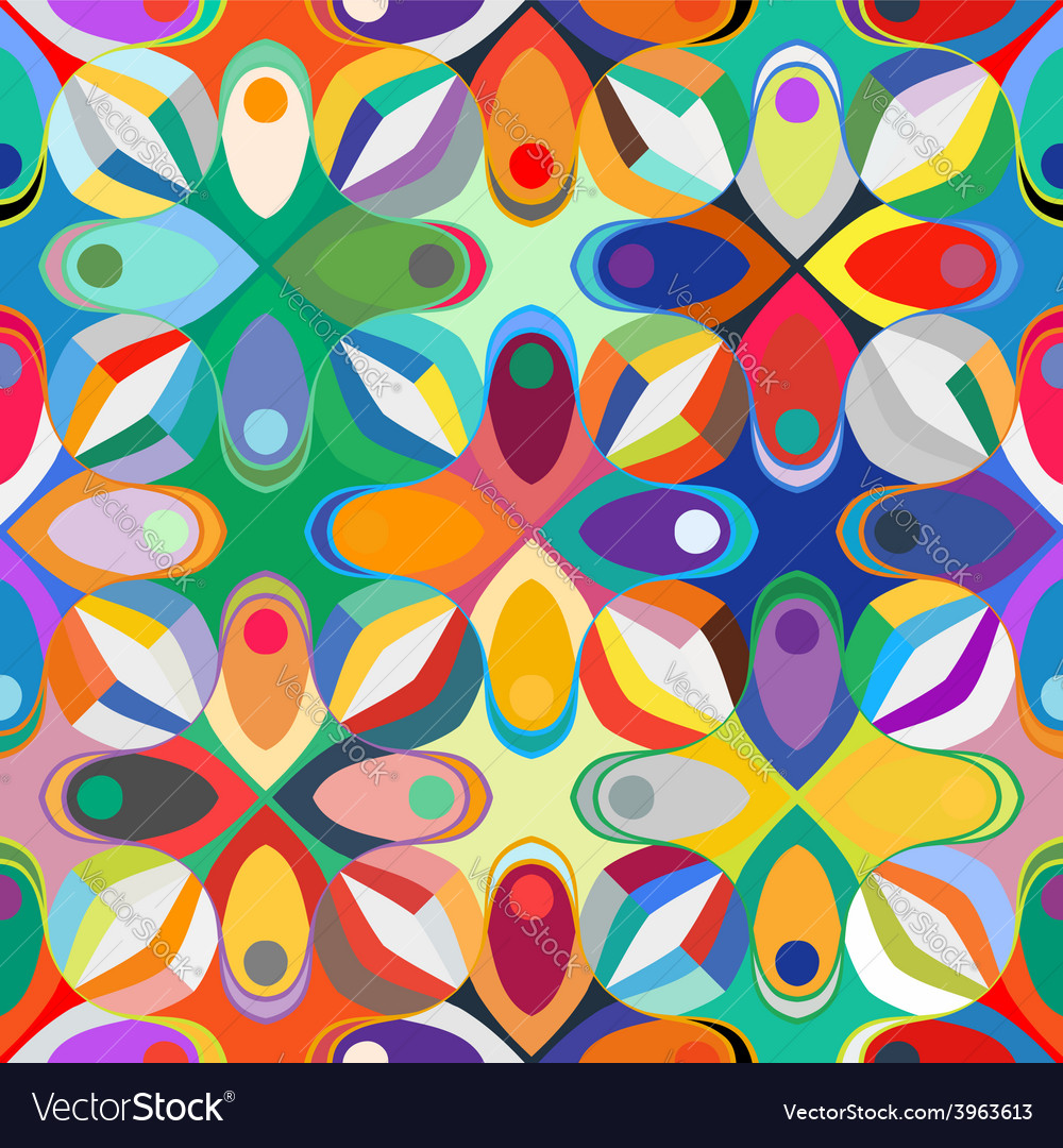 Abstract geometric seamless pattern Royalty Free Vector