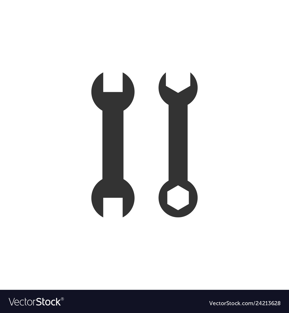 Tools Icon Design Template isoliert