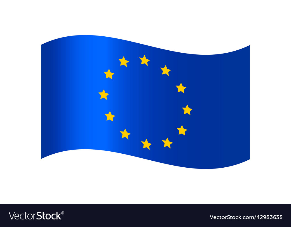 Official standard flag of the european union