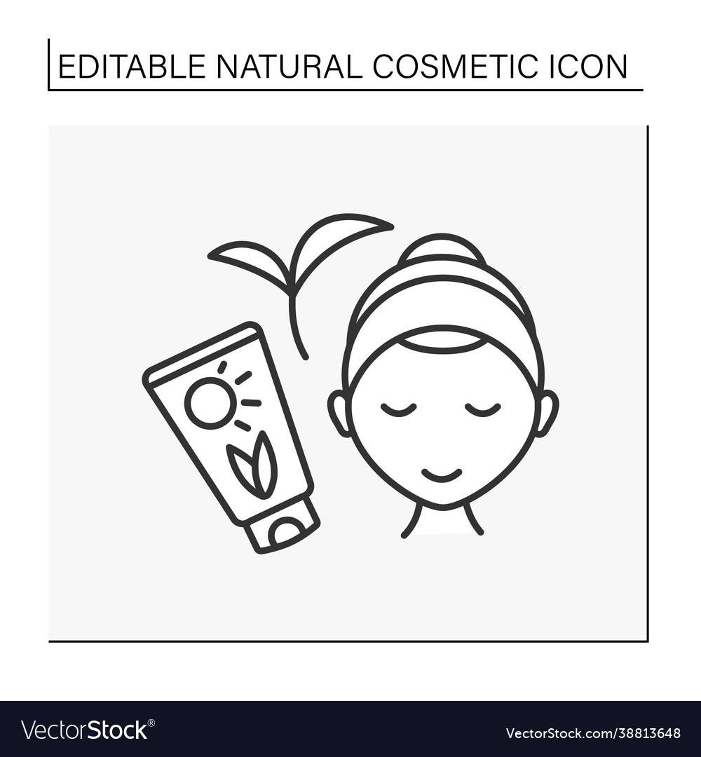 Beauty procedure line icon