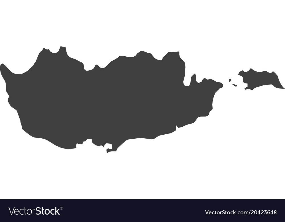 Map of cyprus Royalty Free Vector Image - VectorStock