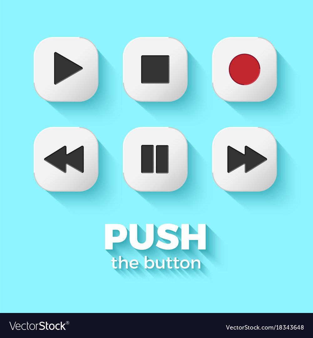 Media player buttons