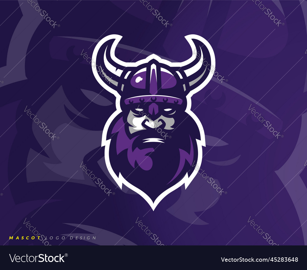 Viking mascot logotype