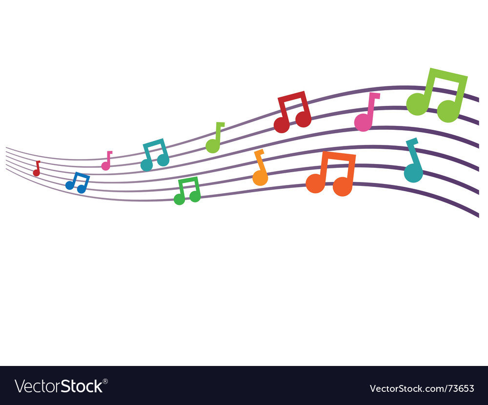 Musical notes Royalty Free Vector Image - VectorStock