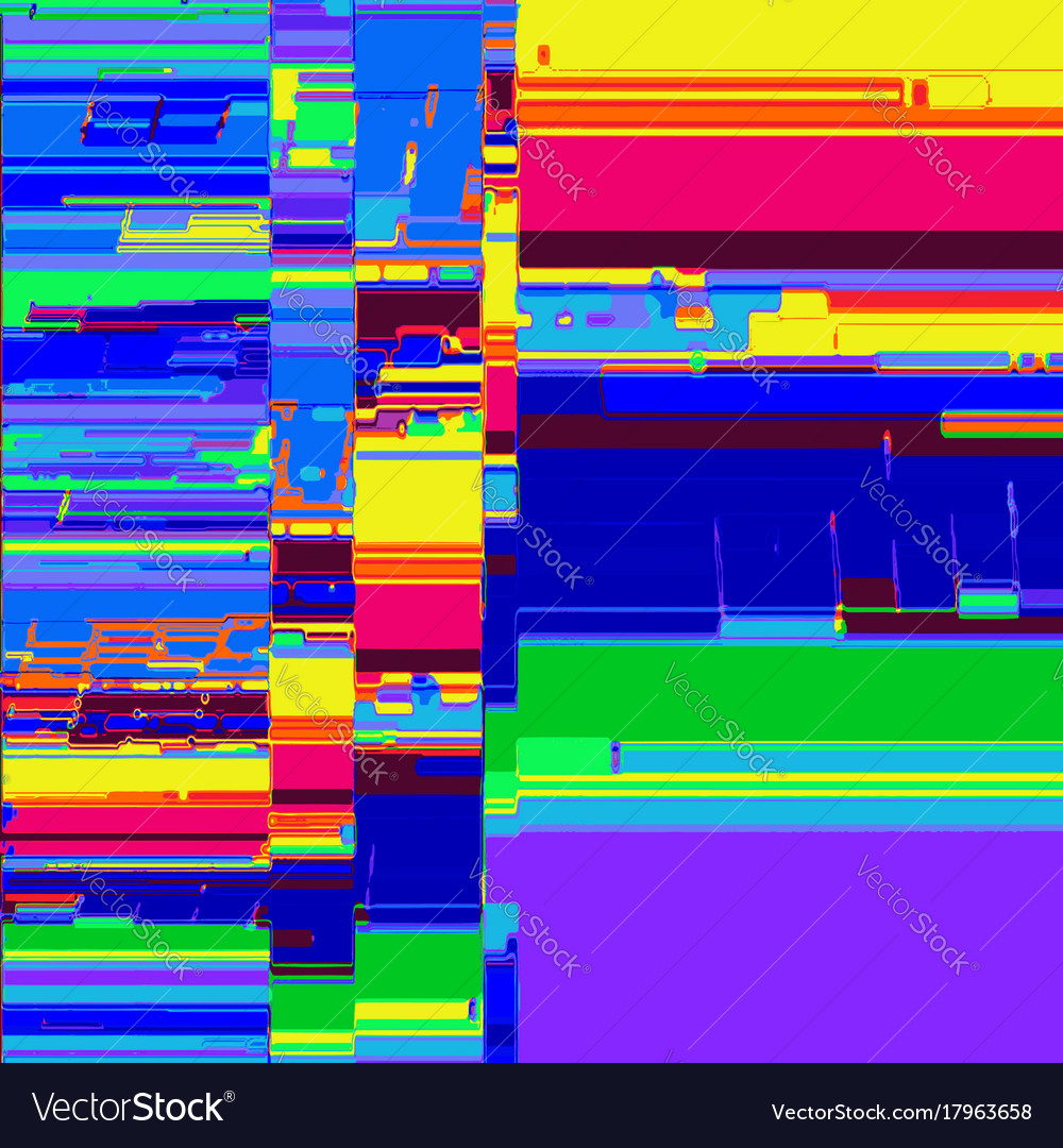 Vector glitch pattern 270818 Vector Art at Vecteezy