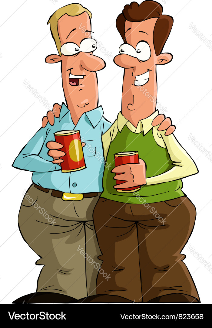 Friends Royalty Free Vector Image Vectorstock