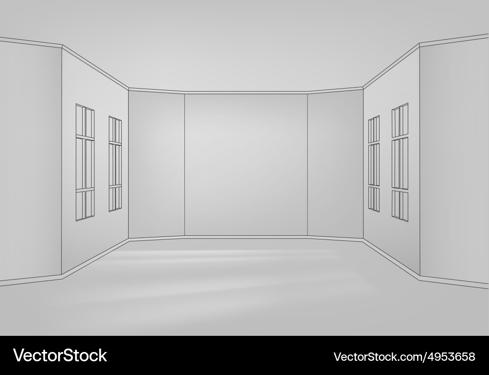 Interior line Royalty Free Vector Image - VectorStock