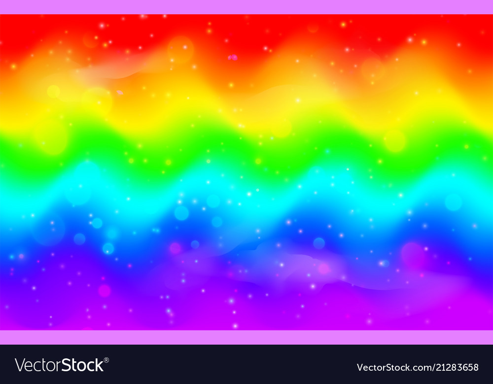 Galaxy Sparkly Glitter Rainbow Background