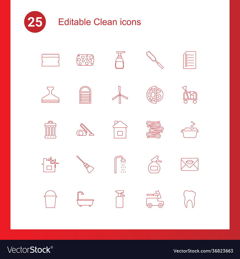 Clean icons