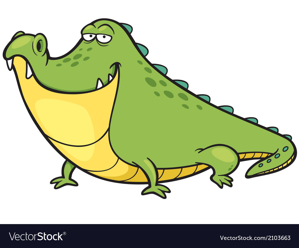 Crocodile Royalty Free Vector Image - VectorStock