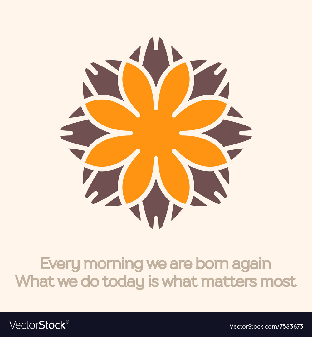 Asian Religious Ornament Royalty Free Vector Image