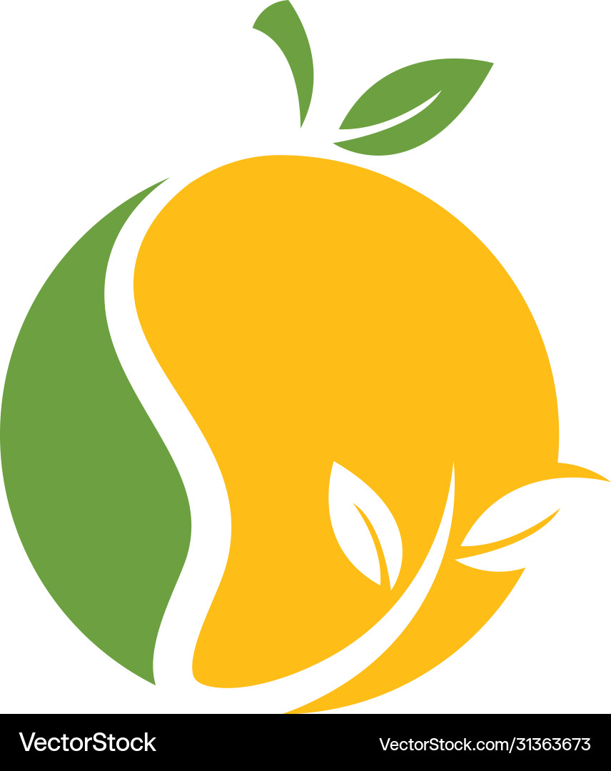 Mango fruit Royalty Free Vector Image - VectorStock