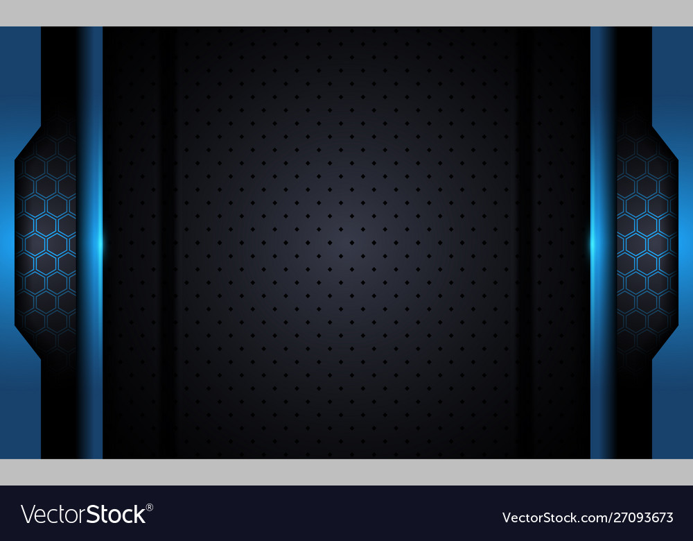 Modern tech blue background with abstract style