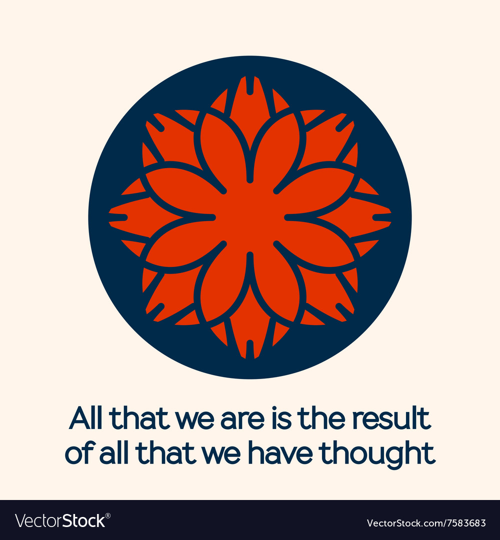 Asian Religious Ornament Royalty Free Vector Image