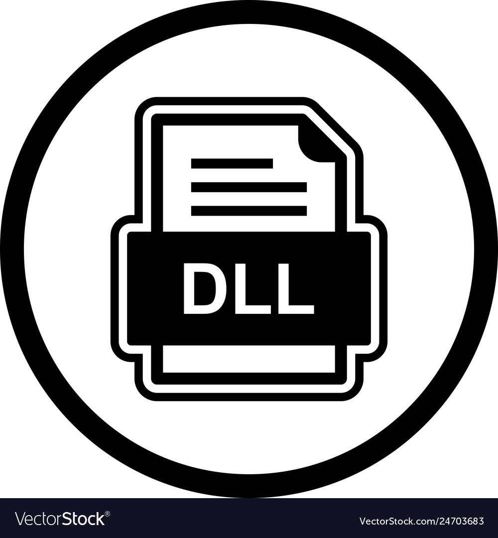 Dll file document icon