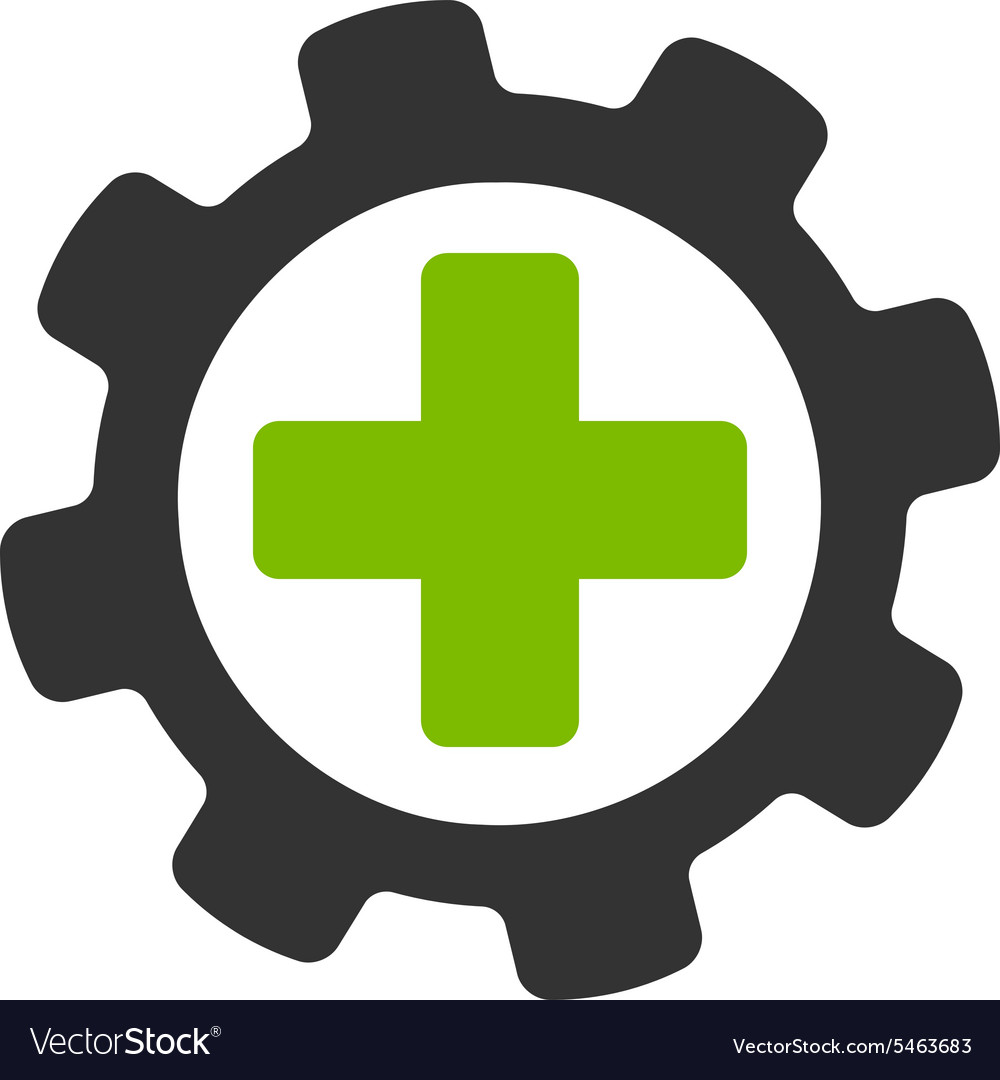 Medical settings icon from business bicolor set Vector Image