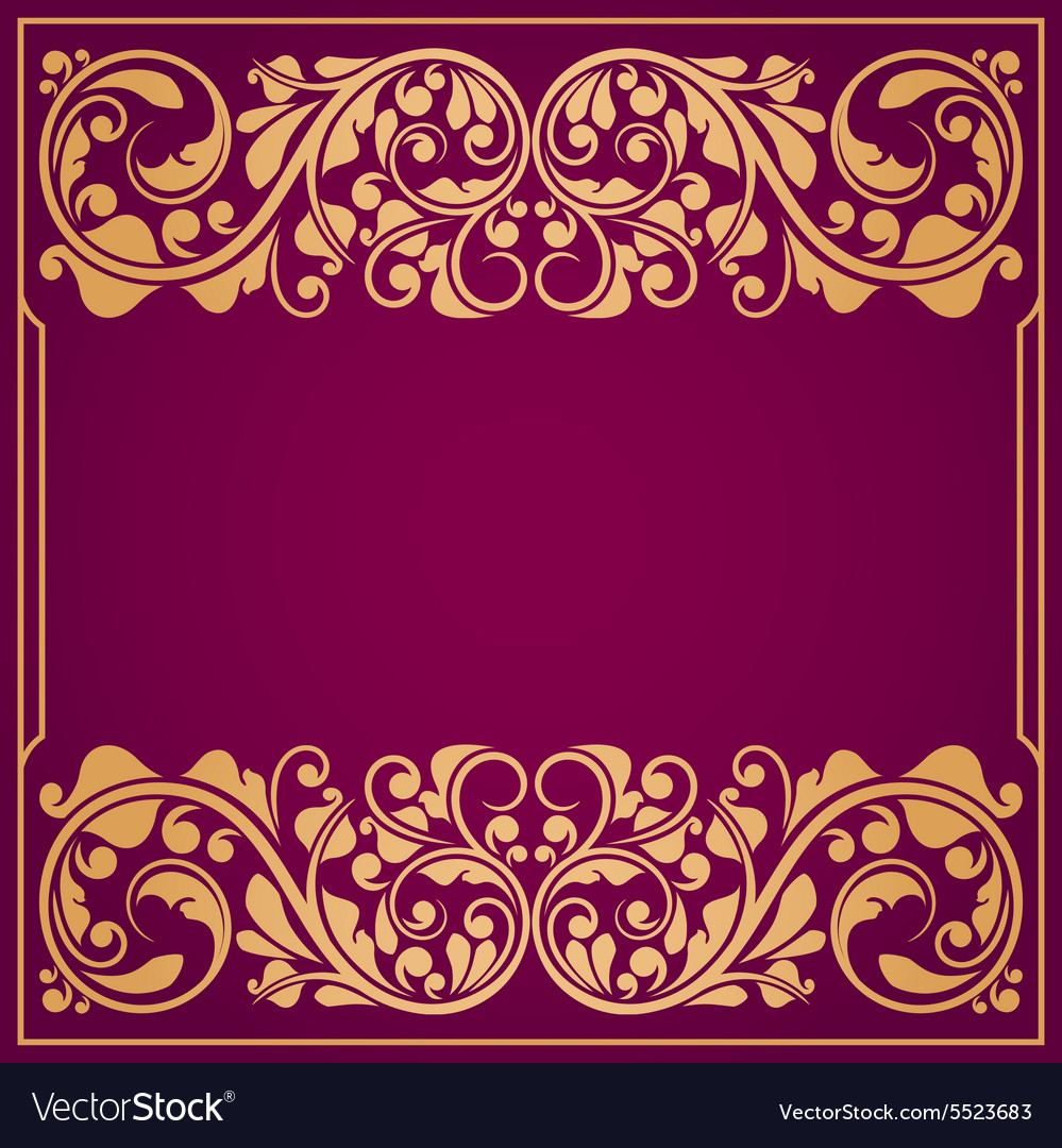 Vintage greeting card Royalty Free Vector Image