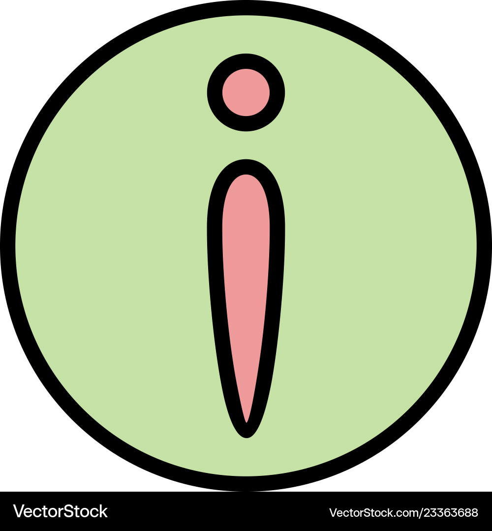 Information icon Royalty Free Vector Image - VectorStock