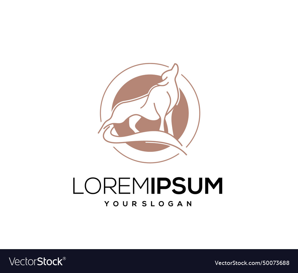 Wolf mascot logo design Royalty Free Vector Image