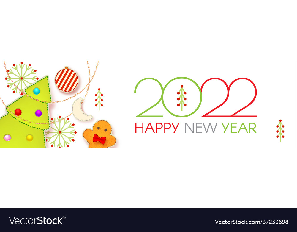Christmas 2022 Templates Happy 2022 New Year Christmas Cute Design Template
