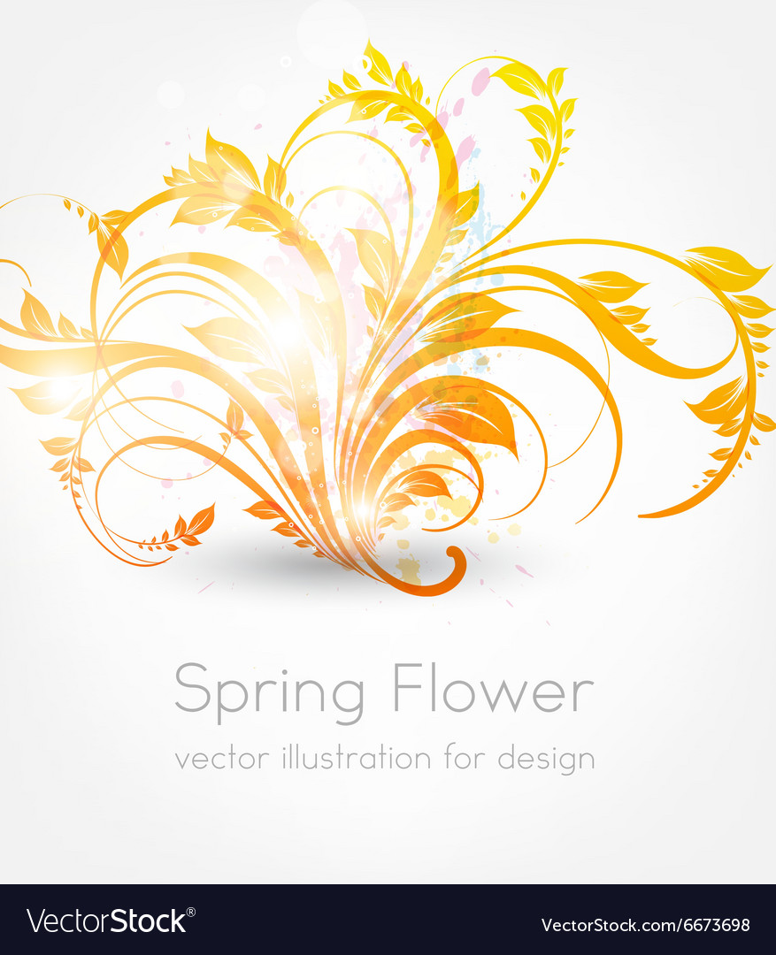 Spring flower background