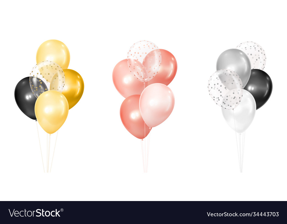 3d realistic golden rose and silver vector image 3d realistic golden rose and silver