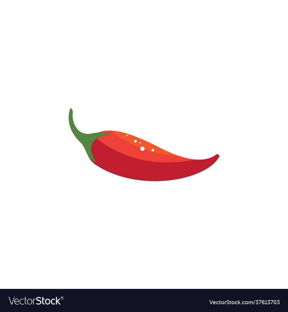 Red chili Royalty Free Vector Image - VectorStock
