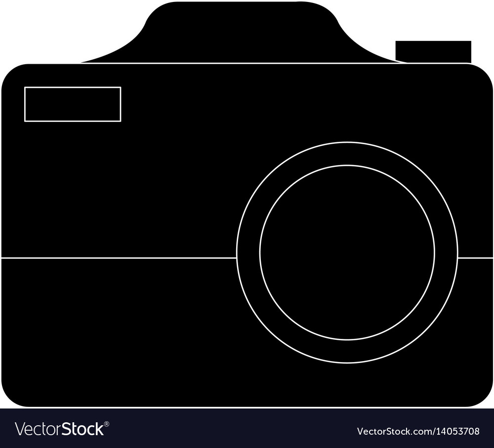 Camera photographic isolated icon