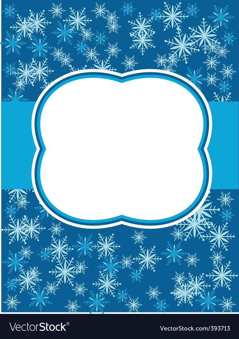 Christmas snowflake background