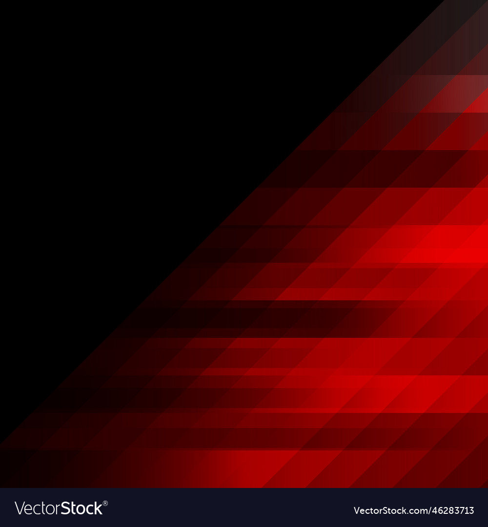 Dark red tech minimal geometric abstract Vector Image