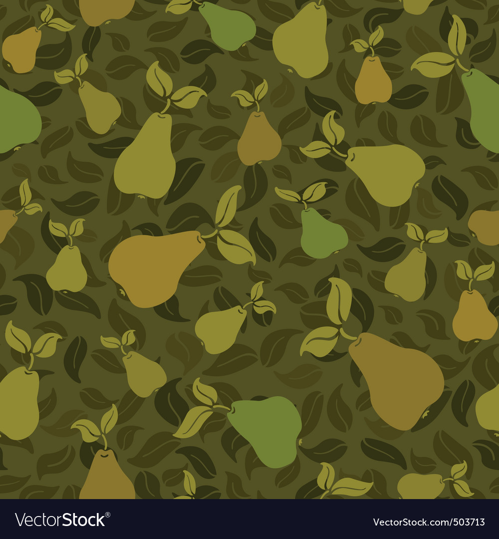 Pear seamless background