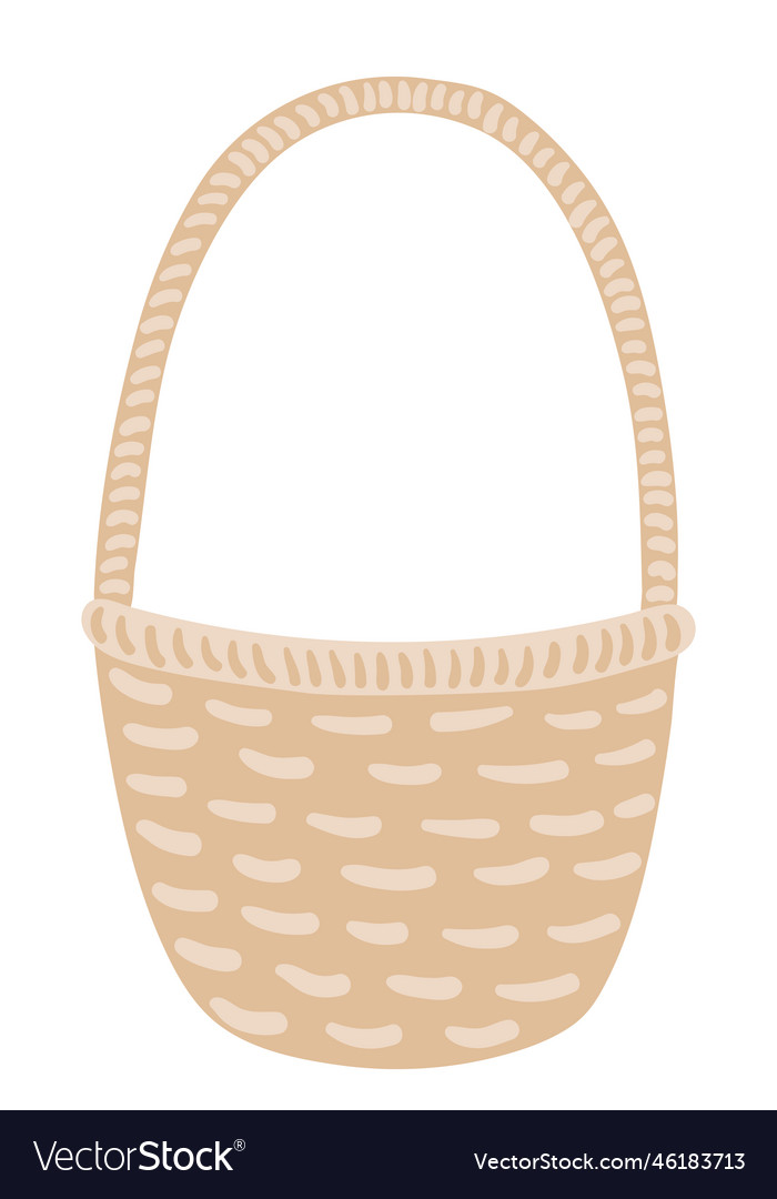 Wicker beige Korb