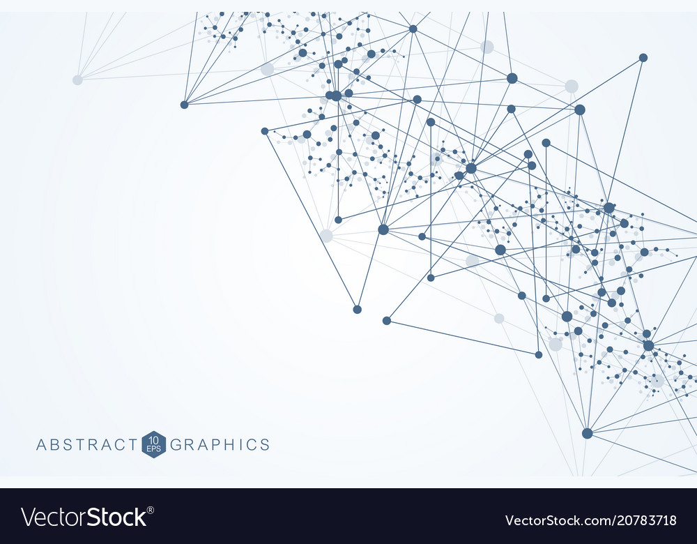 Modern futuristic background of the scientific