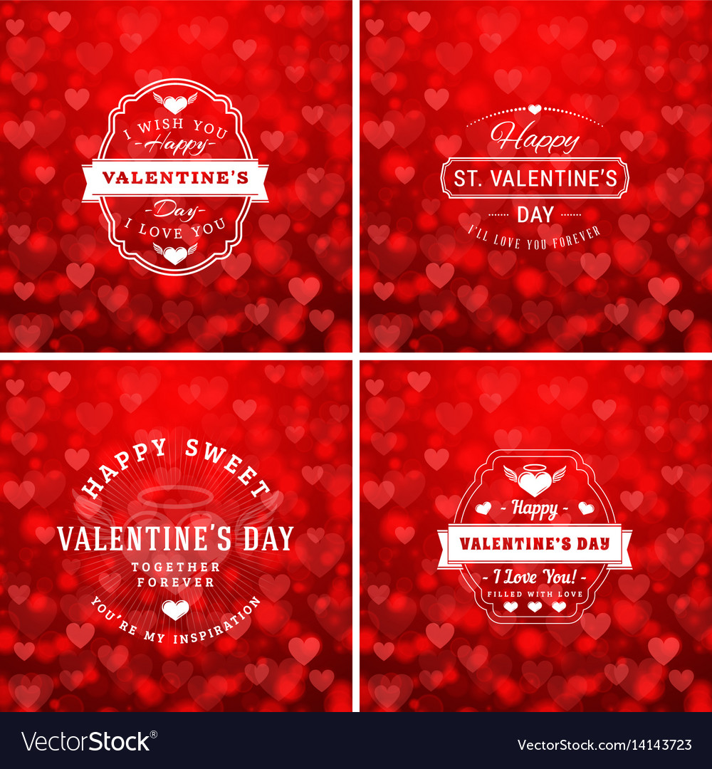 Happy valentines day greeting card design