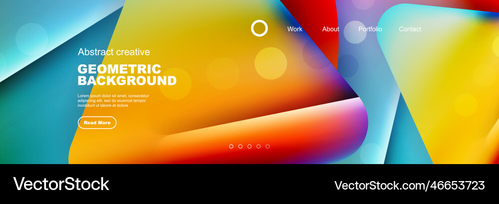 Overlapping geometric shapes background 3d shadow Vector Image