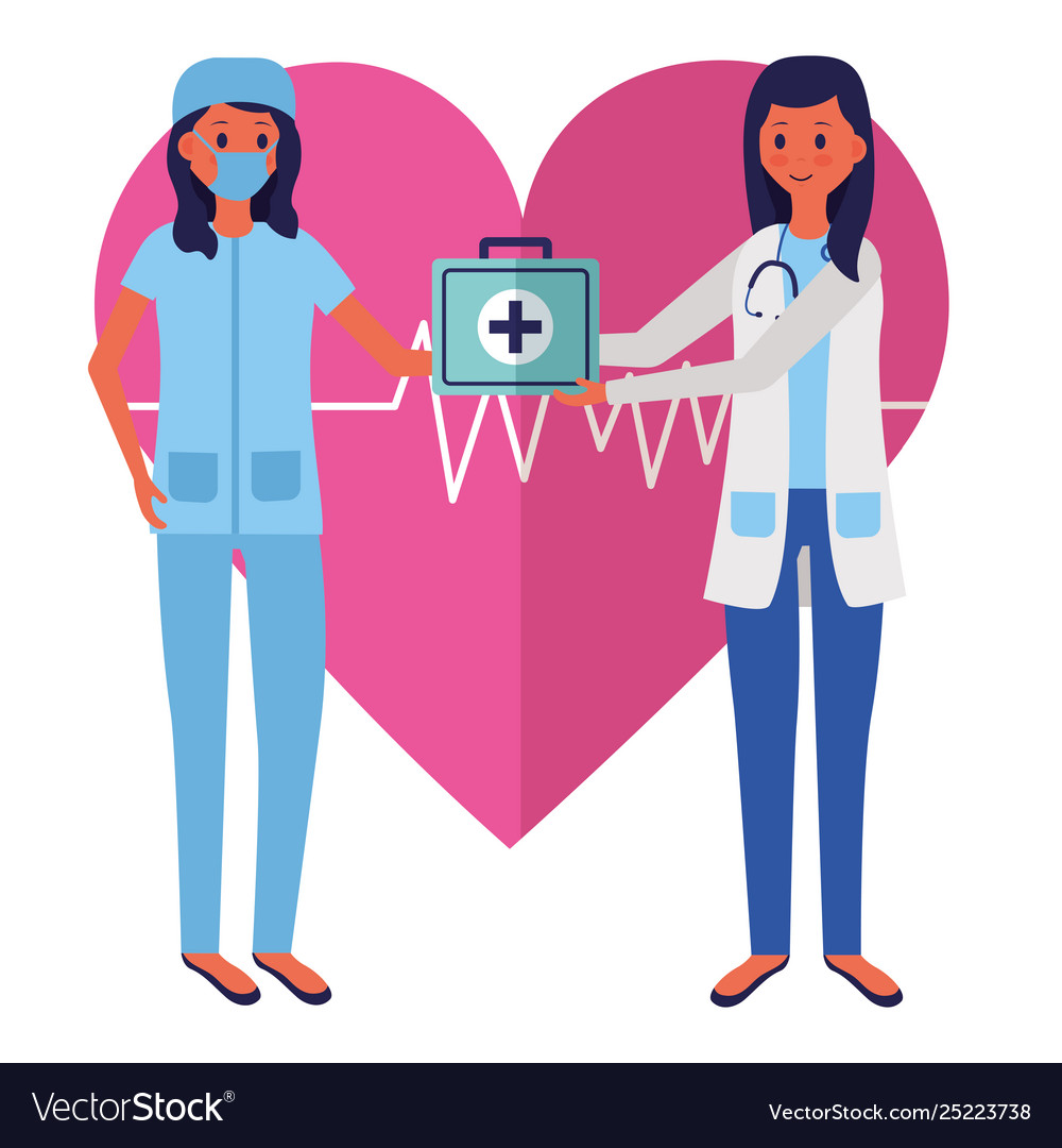 Medical people characters Royalty Free Vector Image