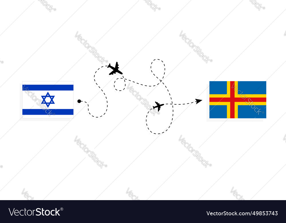 Flight and travel from israel to aland