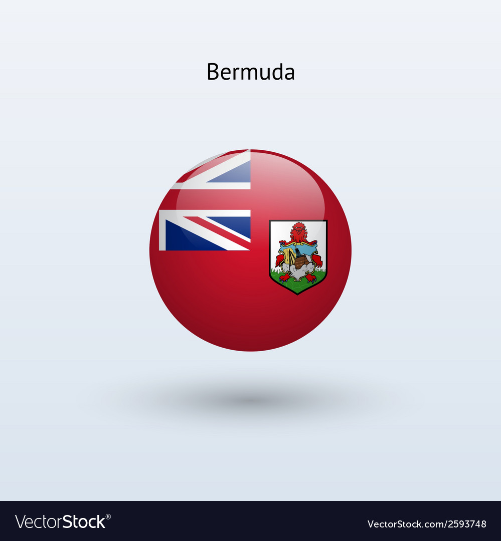 Bermuda runde Flagge