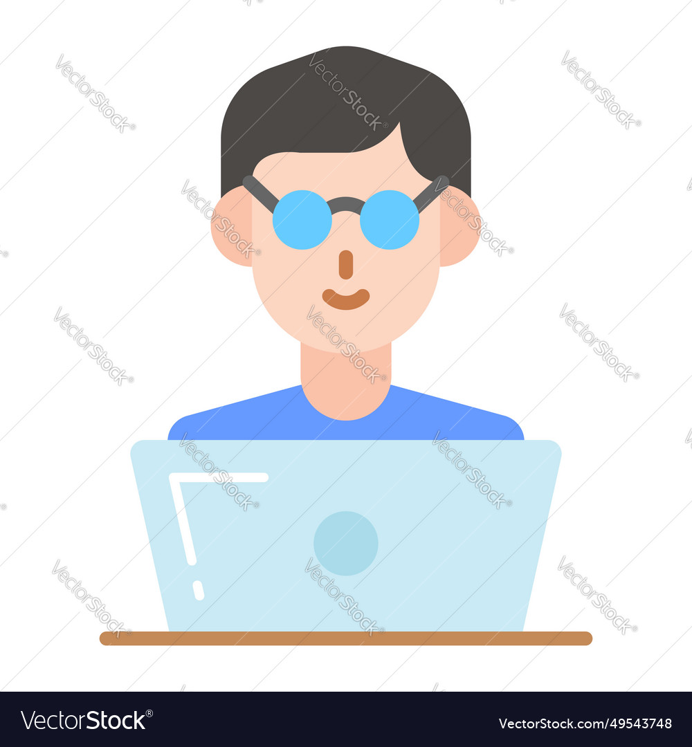 Premium design of programmer professional worker Vector Image