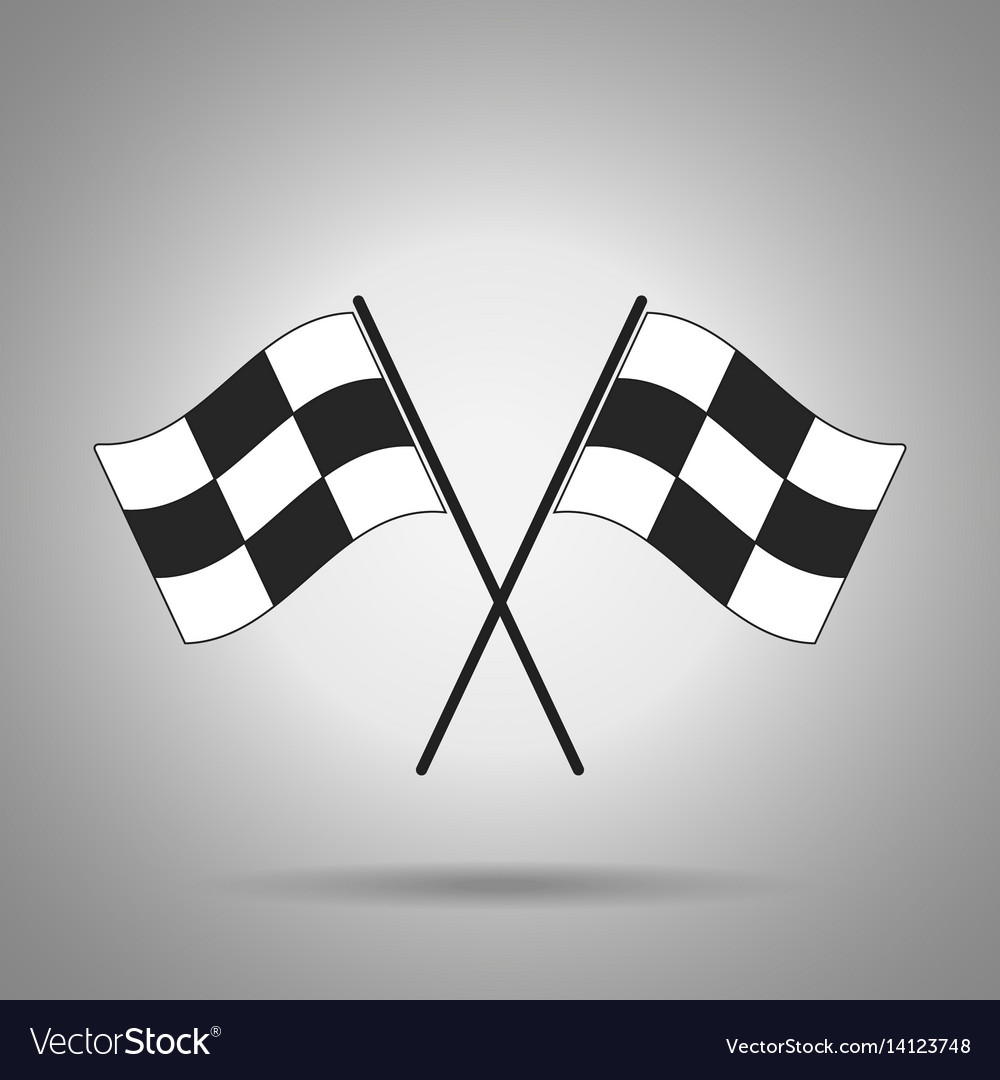 Racing flag icon