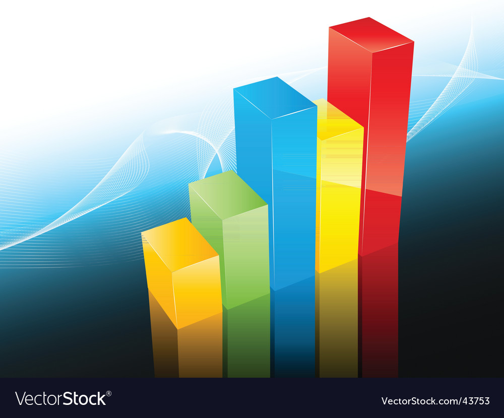 3d-bar-graph-royalty-free-vector-image-vectorstock