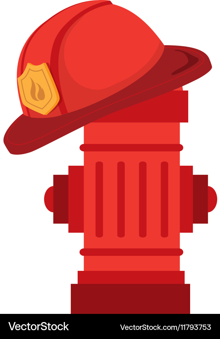 Fire hydrant design Royalty Free Vector Image - VectorStock