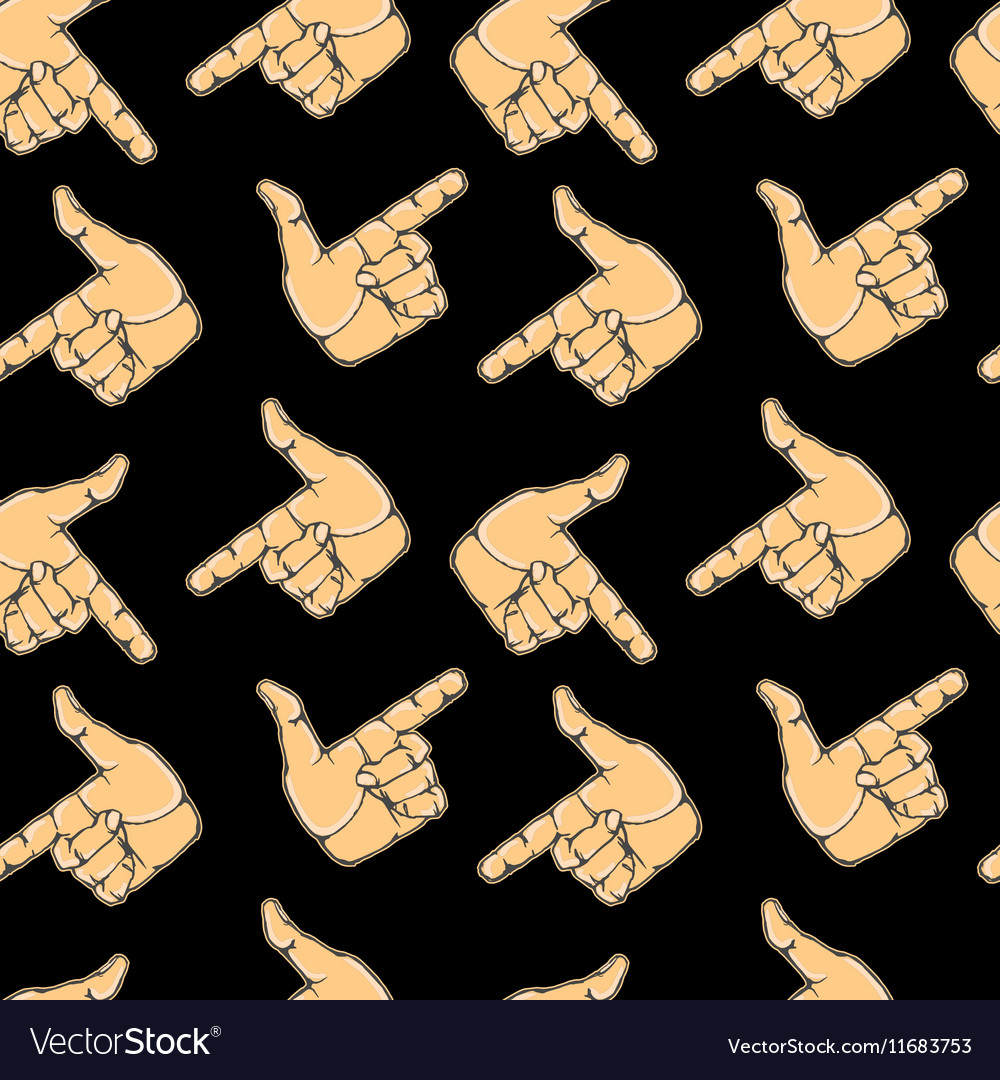 Funny seamless pattern Royalty Free Vector Image